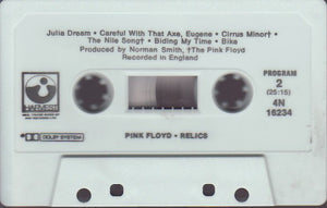 Pink Floyd : Relics (Cass, Comp, RE, Whi)
