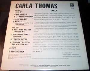 Carla Thomas : Carla (LP, Album, Mono, Promo)