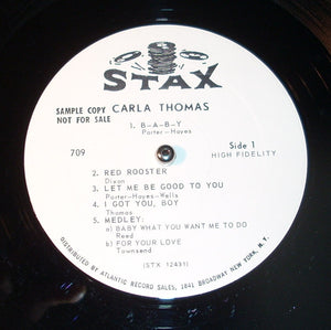 Carla Thomas : Carla (LP, Album, Mono, Promo)