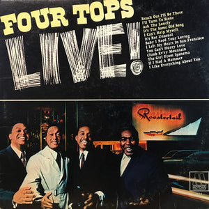 Four Tops : Four Tops Live (LP, Album, Mono, Ind)