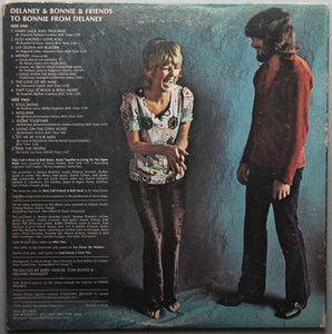 Delaney & Bonnie & Friends : To Bonnie From Delaney (LP, Album, PR,)