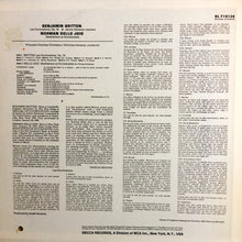 Load image into Gallery viewer, Benjamin Britten / Norman Dello Joio, Princeton Chamber Orchestra conducted by Nicholas Harsanyi : Les Illuminations, Op. 18 / Meditations On Ecclesiastes (LP, Album)
