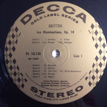 Load image into Gallery viewer, Benjamin Britten / Norman Dello Joio, Princeton Chamber Orchestra conducted by Nicholas Harsanyi : Les Illuminations, Op. 18 / Meditations On Ecclesiastes (LP, Album)