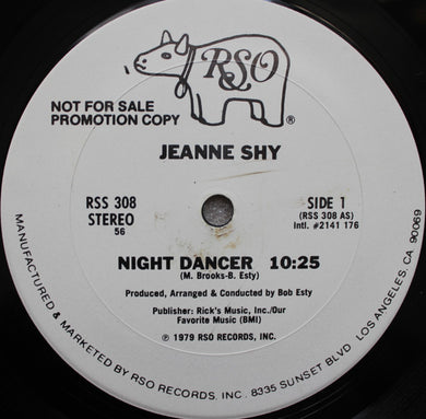 Jean Shy : Night Dancer / That Old Black Magic (12