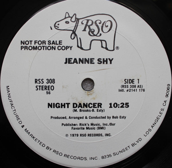 Jean Shy : Night Dancer / That Old Black Magic (12