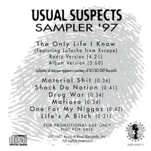 Load image into Gallery viewer, Usual Suspects (13) : Sampler &#39;97 (CD, Promo, Smplr)