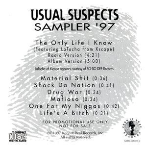 Usual Suspects (13) : Sampler '97 (CD, Promo, Smplr)