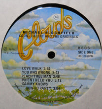 Load image into Gallery viewer, Michael Bloomfield* : Count Talent And The Originals (LP, Album)