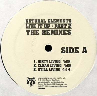 Natural Elements : Live It Up Part 2 The Remixes (12