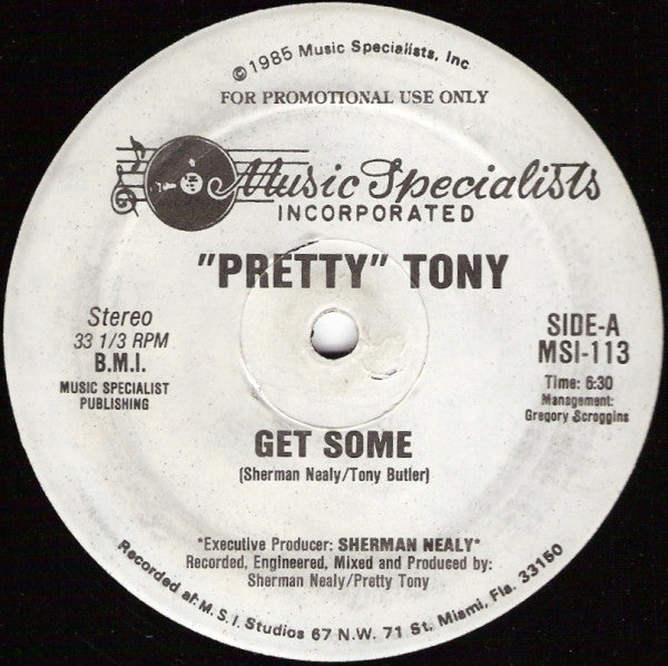 Pretty Tony : Get Some (12