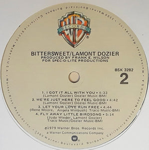 Lamont Dozier : Bittersweet (LP, Album, Los)