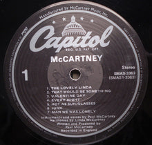 Load image into Gallery viewer, Paul McCartney : McCartney (LP, Album, RE, Jac)