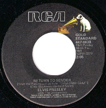 Load image into Gallery viewer, Elvis Presley With The Jordanaires : Return To Sender (7", Single, RE)