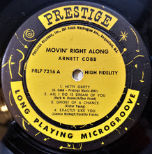 Load image into Gallery viewer, Arnett Cobb : Movin' Right Along (LP, Mono)