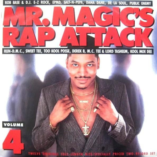Various : Mr. Magic's Rap Attack Volume 4 (2xLP, Comp)