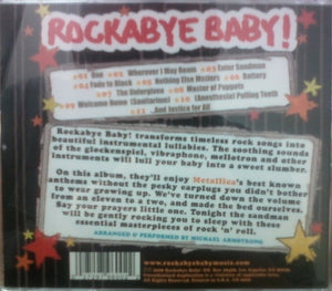 Michael Armstrong : Rockabye Baby! Lullaby Renditions Of Metallica (CD, Album, RE, Sli)