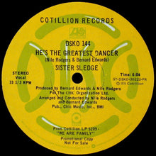 Load image into Gallery viewer, Sister Sledge : He&#39;s The Greatest Dancer / We Are Family (12&quot;, Promo)