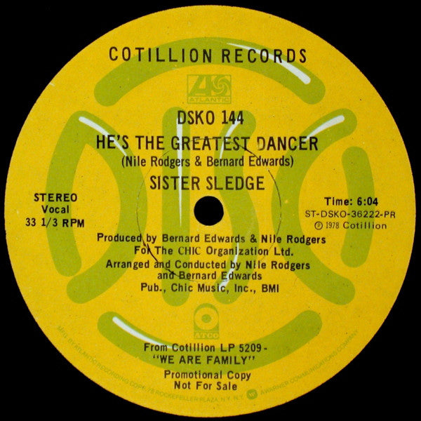 Sister Sledge : He's The Greatest Dancer / We Are Family (12