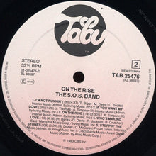 Load image into Gallery viewer, The S.O.S. Band : On The Rise (LP, Album)