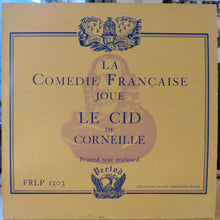 Load image into Gallery viewer, Comédie-Française : Le Cid De Corneille (LP, Album)