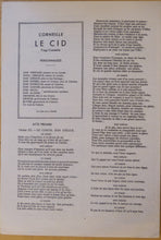 Load image into Gallery viewer, Comédie-Française : Le Cid De Corneille (LP, Album)