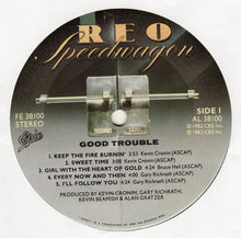 Load image into Gallery viewer, REO Speedwagon : Good Trouble (LP, Album, Pit)