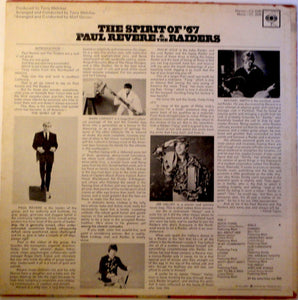 Paul Revere & The Raiders : The Spirit Of '67 (LP, Album, Ter)