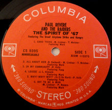Load image into Gallery viewer, Paul Revere &amp; The Raiders : The Spirit Of &#39;67 (LP, Album, Ter)