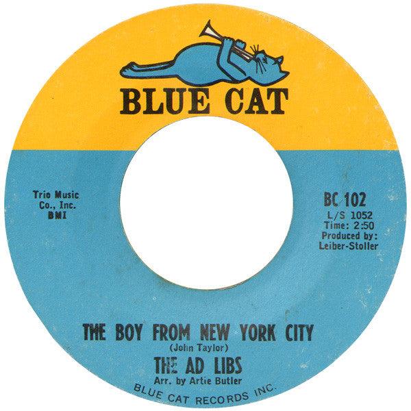 The Ad Libs : The Boy From New York City / Kicked Around (7