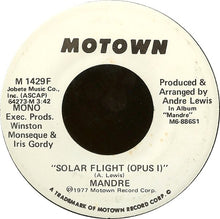 Load image into Gallery viewer, Mandre* : Solar Flight (Opus I) (7&quot;, Mono, Promo, Mon)