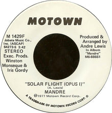 Load image into Gallery viewer, Mandre* : Solar Flight (Opus I) (7&quot;, Mono, Promo, Mon)