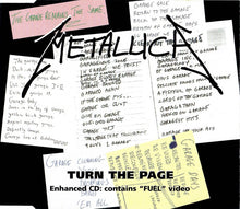 Load image into Gallery viewer, Metallica : Turn The Page (CD, Single, Enh)