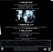 Load image into Gallery viewer, Metallica : Turn The Page (CD, Single, Enh)