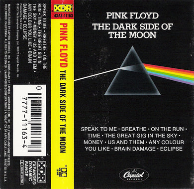 Pink Floyd : The Dark Side Of The Moon (Cass, Album, RE)