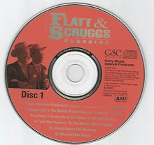 Load image into Gallery viewer, Flatt &amp; Scruggs : Classics: 36 All-Time Greatest Hits (3xCD, Comp)