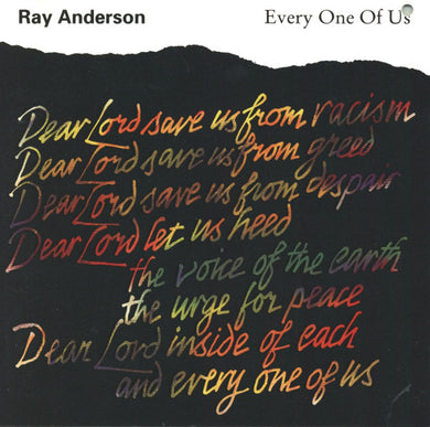 Ray Anderson : Every One Of Us (CD, Album)