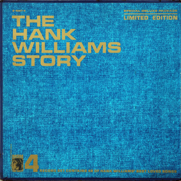 Hank Williams With His Drifting Cowboys : The Hank Williams Story (Box + 4xLP, Comp, Mono, Ltd, MGM)