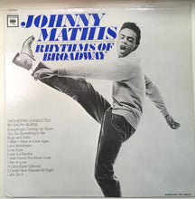 Load image into Gallery viewer, Johnny Mathis : Rhythms Of Broadway (LP, Album, Mono, RE, Pit)