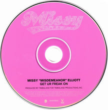 Load image into Gallery viewer, Missy “Misdemeanor” Elliott* : Get Ur Freak On (CD, Single, Ltd, Promo)