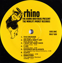 Load image into Gallery viewer, Various : The Rhino Brothers Present The World's Worst Records! (LP, Comp)