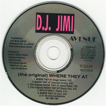 Load image into Gallery viewer, D.J. Jimi : (The Original) Where They At (CD, Maxi)