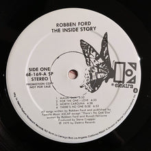Load image into Gallery viewer, Robben Ford : The Inside Story (LP, Promo, But)