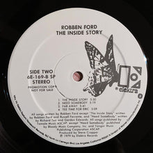 Load image into Gallery viewer, Robben Ford : The Inside Story (LP, Promo, But)