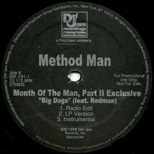 Load image into Gallery viewer, Method Man : Dangerous Grounds (12&quot;, Single, Promo)