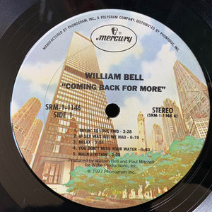 William Bell : Coming Back For More (LP, Album, Pit)