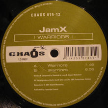 Load image into Gallery viewer, JamX* : Warriors (12&quot;)