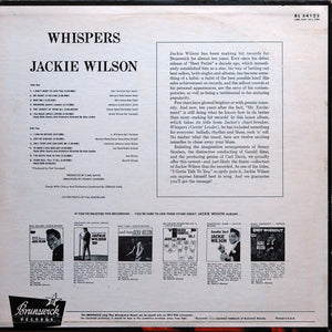 Jackie Wilson : Whispers (LP, Mono, Pin)