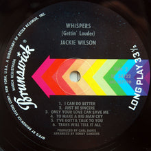 Load image into Gallery viewer, Jackie Wilson : Whispers (LP, Mono, Pin)