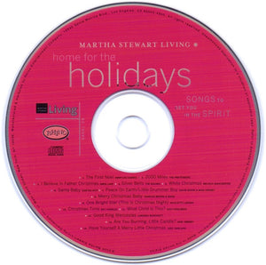 Various : Martha Stewart Living: Home For The Holidays (CD, Comp)