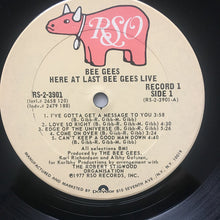 Load image into Gallery viewer, Bee Gees : Here At Last - Live (2xLP, Album, San)